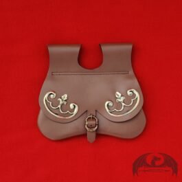 15th Century Leather Pouch Bag